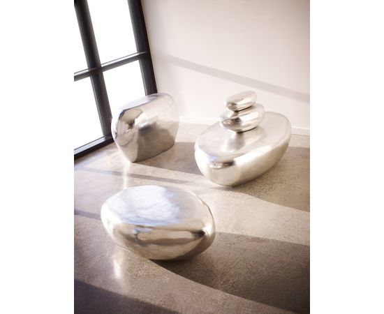 Журнальный стол Phillips Collection River Stone Coffee Table, фото 8