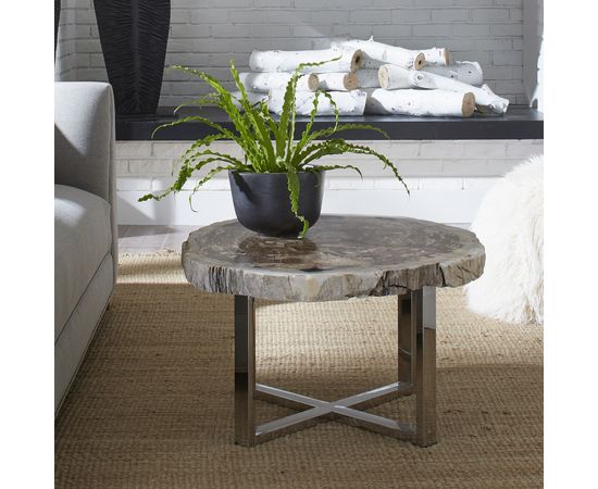 Кофейный столик Phillips Collection Petrified Wood Coffee Table, фото 3