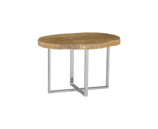 Кофейный столик Phillips Collection Onyx Coffee Table, Stainless Steel Base, фото 1